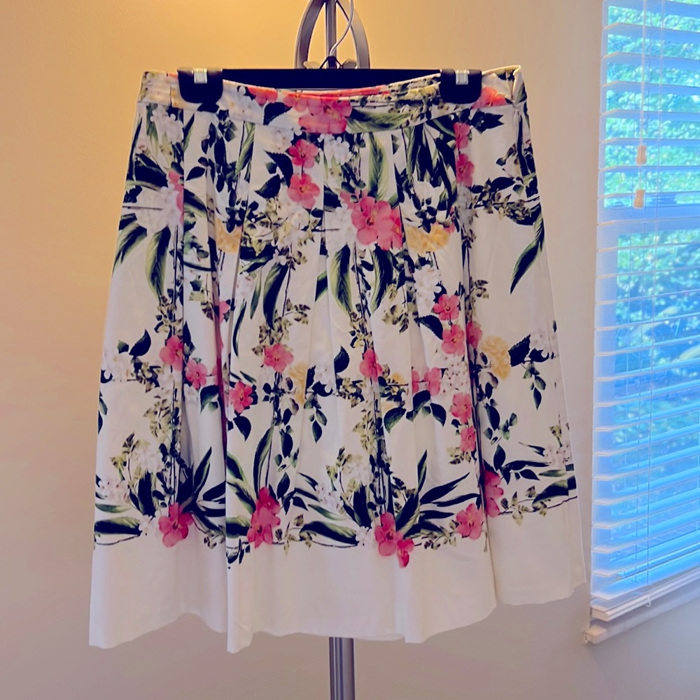 Talbots Floral Skirt